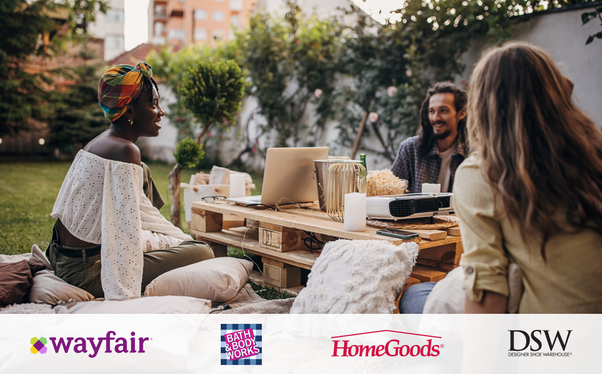 Shopping brands like wayfair, bath & body works, home goods and DSW for all of your favorite things about fall