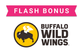 buffalo wild wings flash bonus