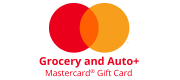 Grocery and Auto+ Mastercard Gift Card