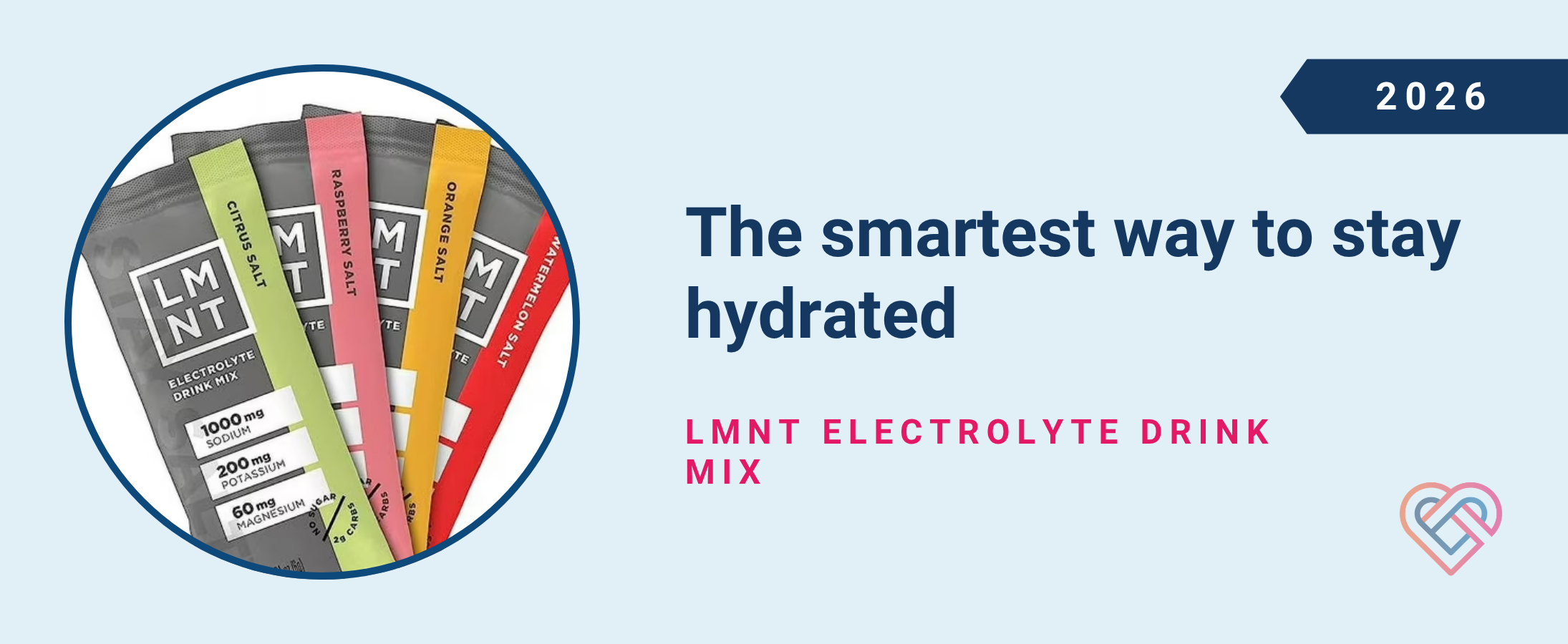 The smartest way to stay hydrated: LMNT Electrolyte Drink Mix