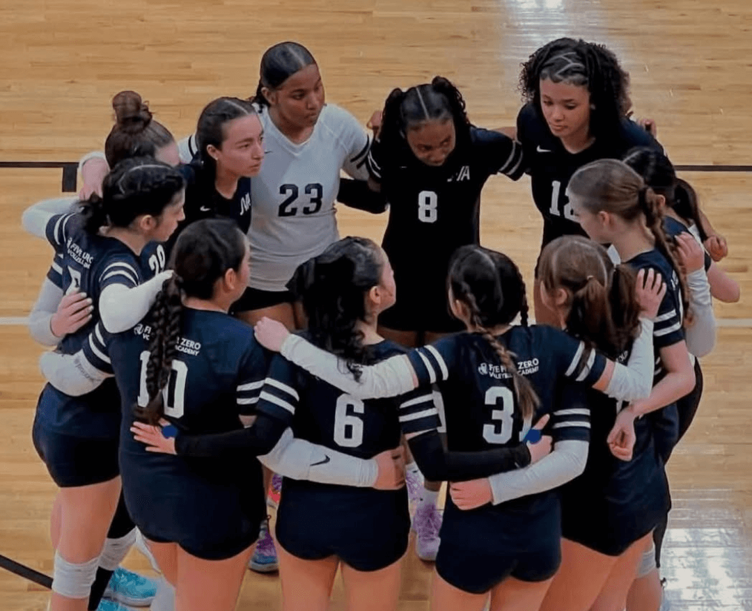 540 volleyball huddle