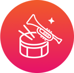 Band and music icon