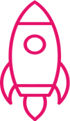 Rocket ship icon