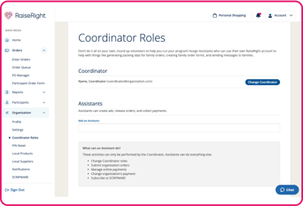 Coordinator Roles