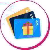 Gift card icon