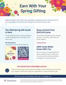 Spring Gift Guide Flyer 2026