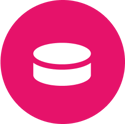 Hockey puck icon