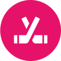 Hockey stick icon