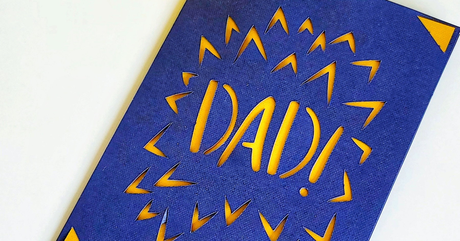 handmade father day card gift idea