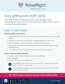 eGifting FlyerTN-1