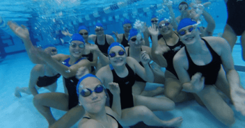 J-Hawk Aquatic Club team members