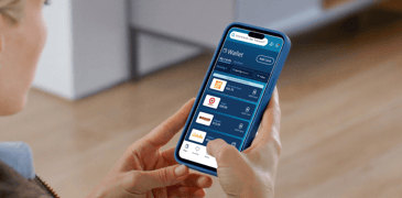 woman using the RaiseRight mobile app on her phone