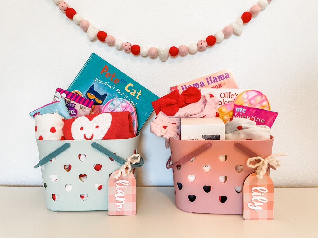 valentine's day boo baskets for kids or adults