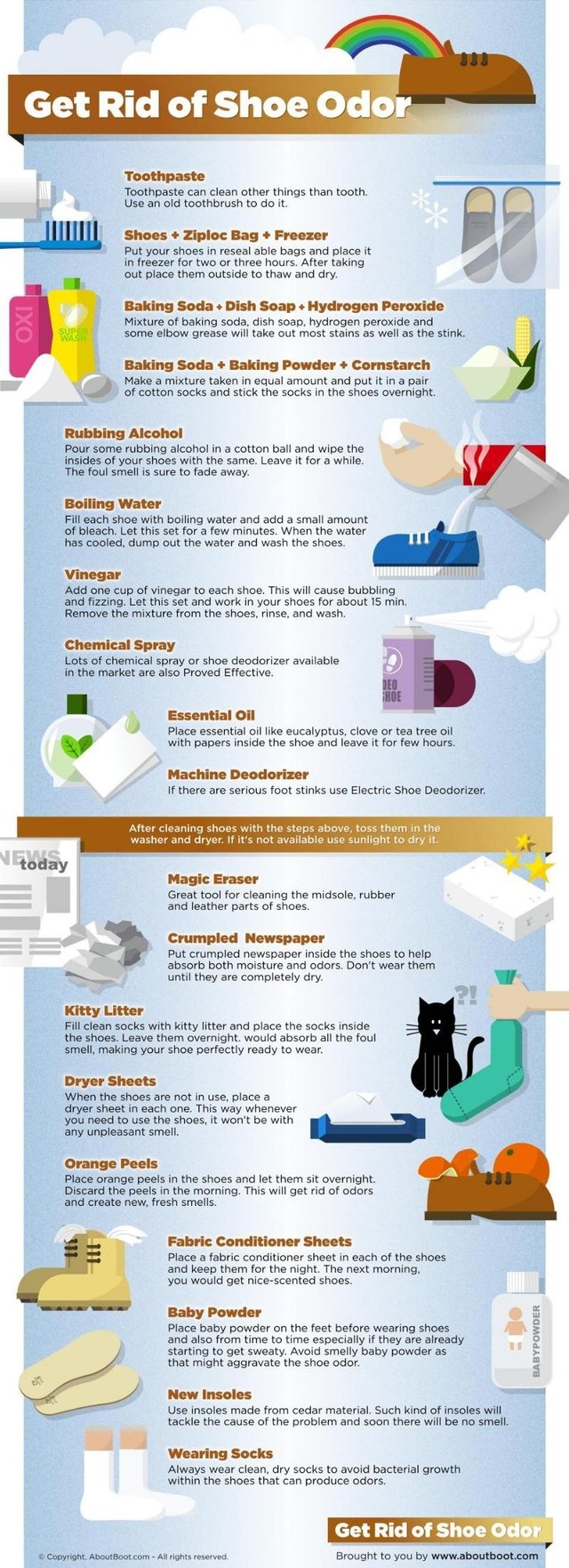shoe odor solutions