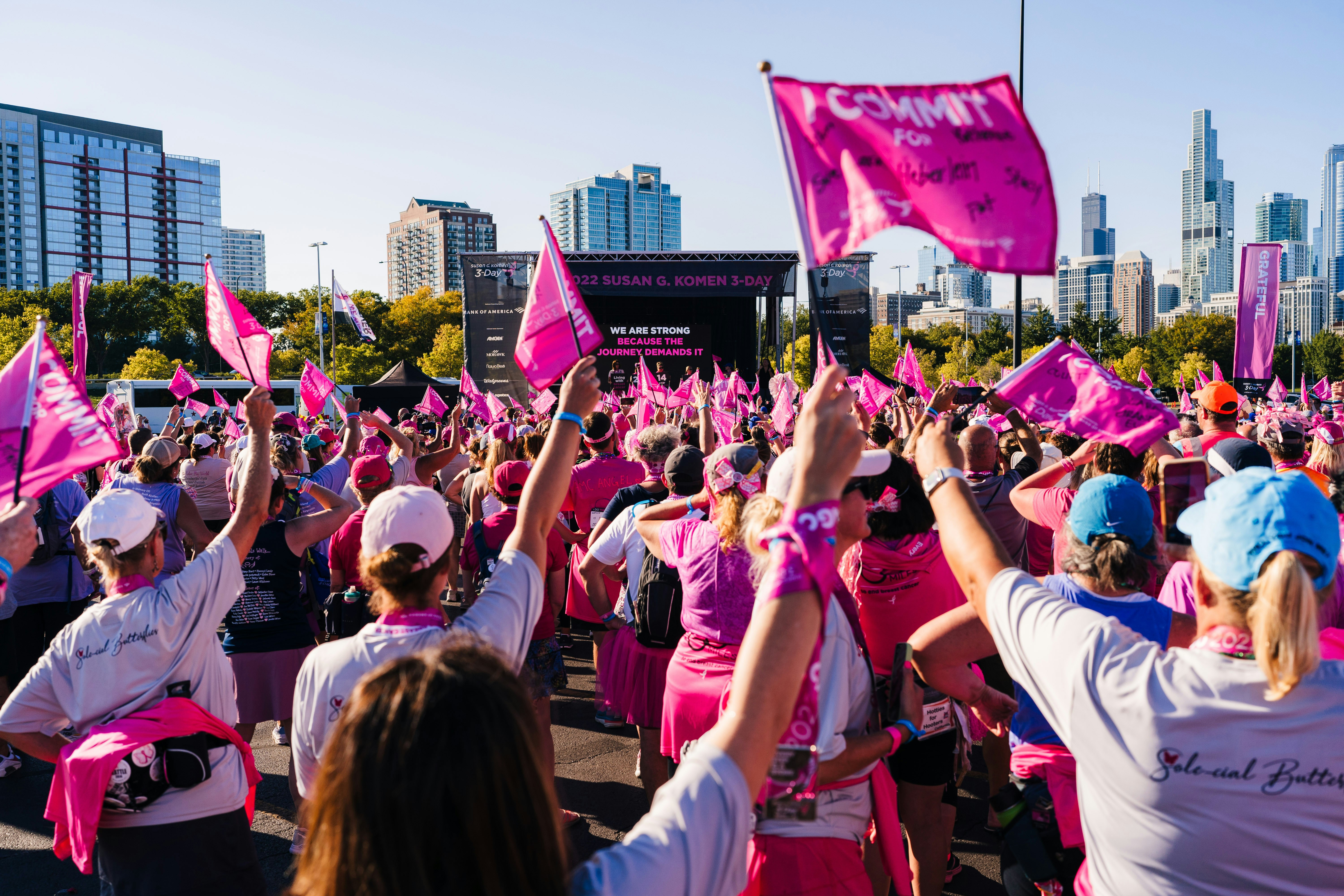 fundraising event for susan g komen breast cancer