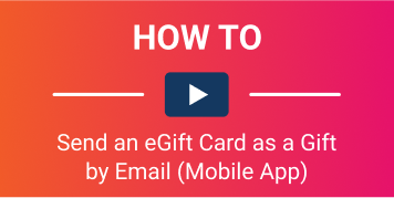 How to send a eGift card as a gift by email (mobile app)