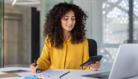 fundraising planner calculating and setting goals